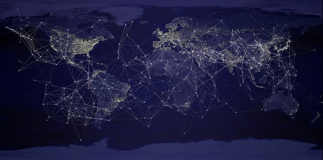 Weltumspannendes Kommunikationsnetz